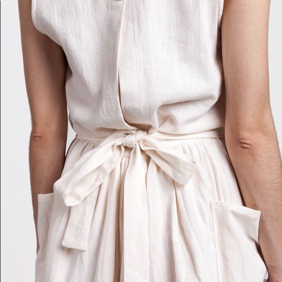 Jesse Kamm Field Dress Navy Medium - Picture 12 of 13